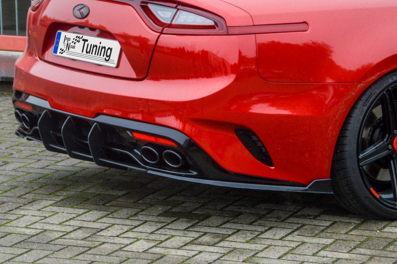 Gefräster Heckansatz + Seitenteile mit wing für Kia Stinger GT   Ingo-Noak