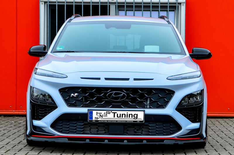 Cup Frontspoilerlippe mit Wing für Hyundai Kona N + N-Line   Ingo-Noak