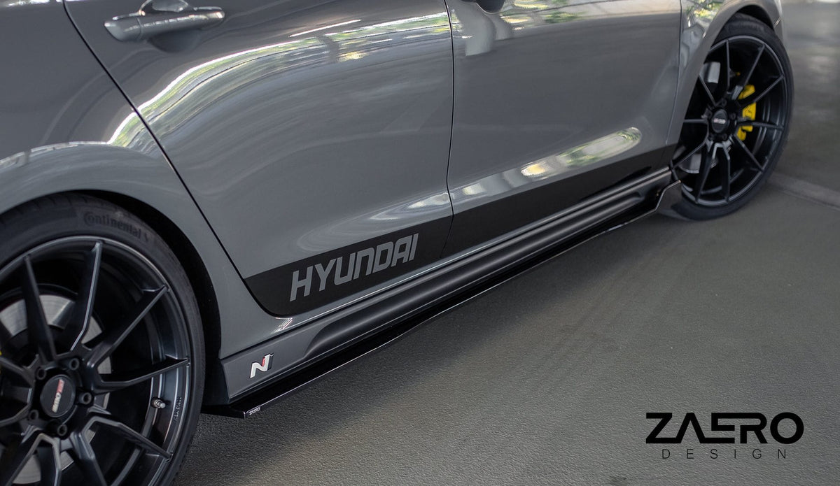 Seitenschweller Ansatz für Hyundai I30N V.1 Zaero-Design