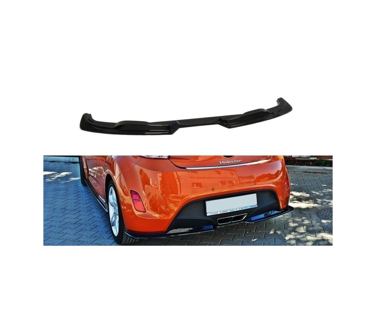 Cup Diffusor Heck Ansatz für Hyundai Veloster   Maxton Design