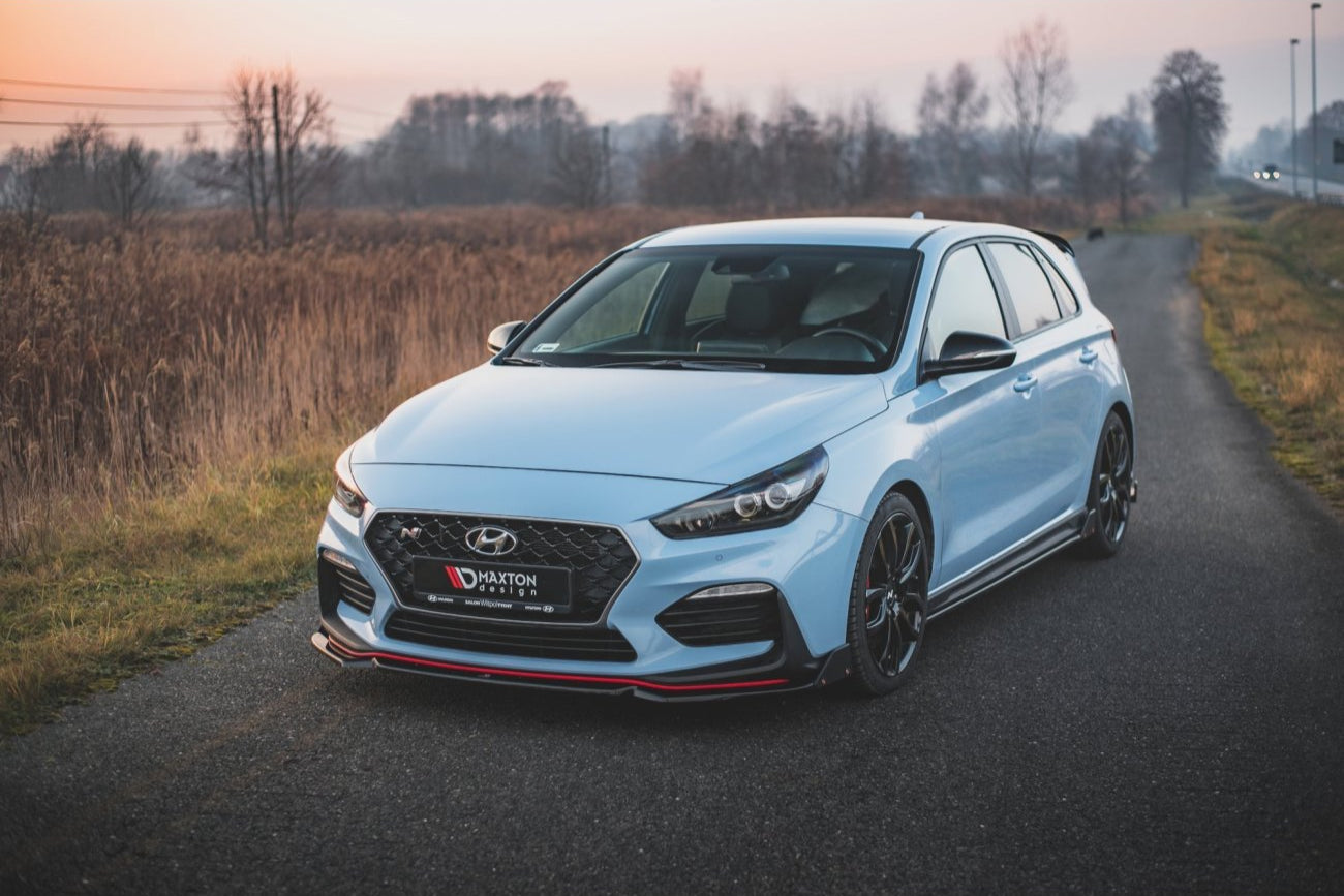 Frontlippe V.6 + Flaps für Hyundai I30N   Maxton Design