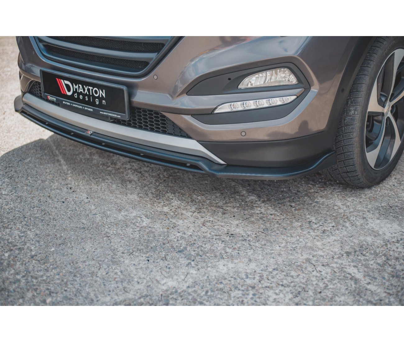Cup Spoilerlippe Front Ansatz für Hyundai Tucson   Maxton Design