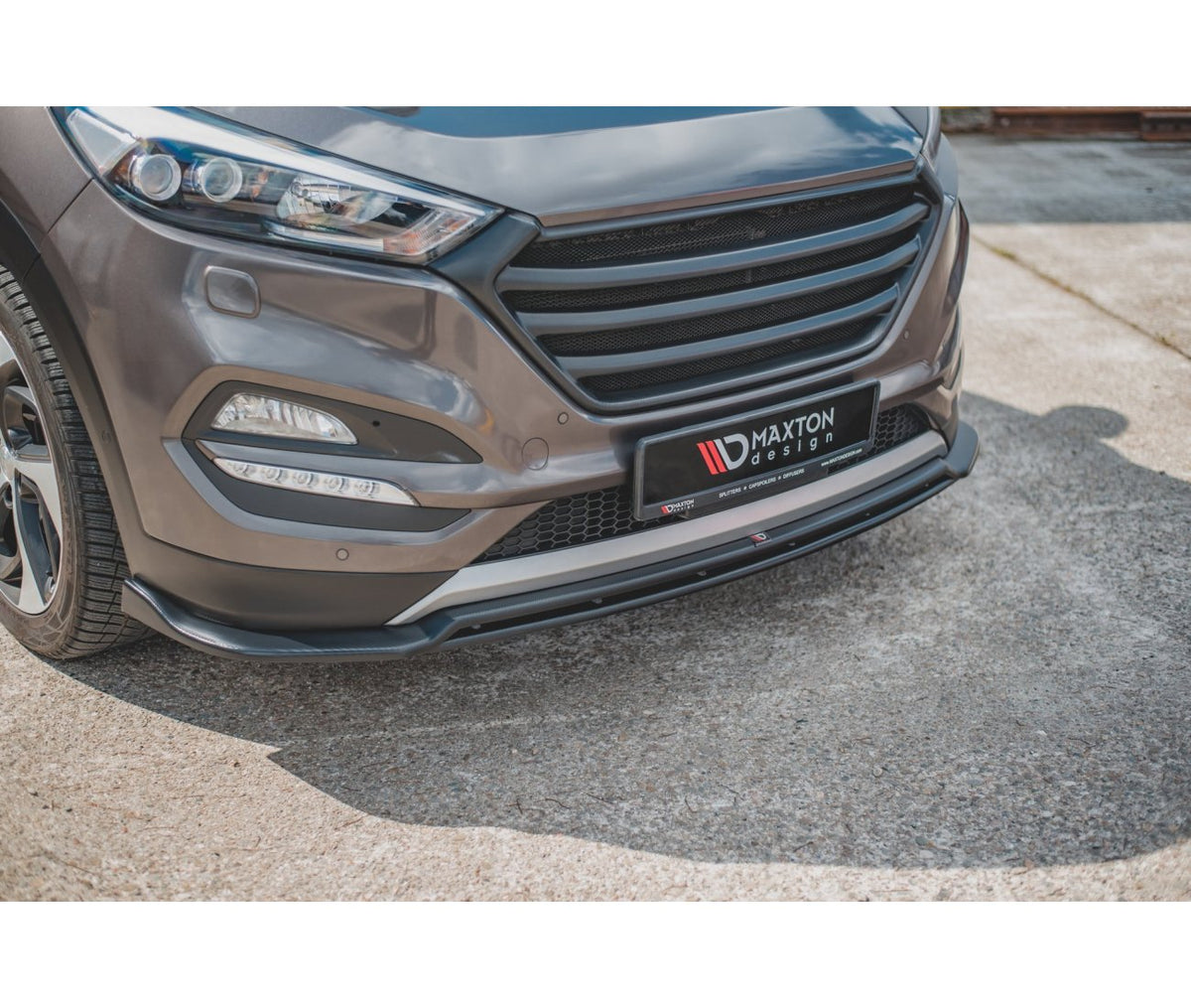 Cup Spoilerlippe Front Ansatz für Hyundai Tucson   Maxton Design