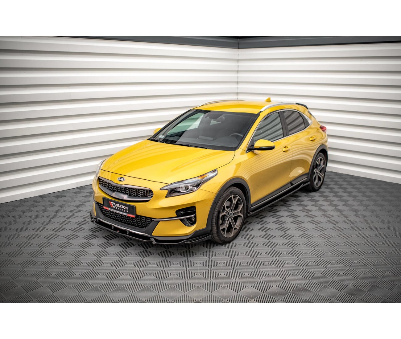 Cup Spoilerlippe Front Ansatz für Kia XCeed   Maxton Design