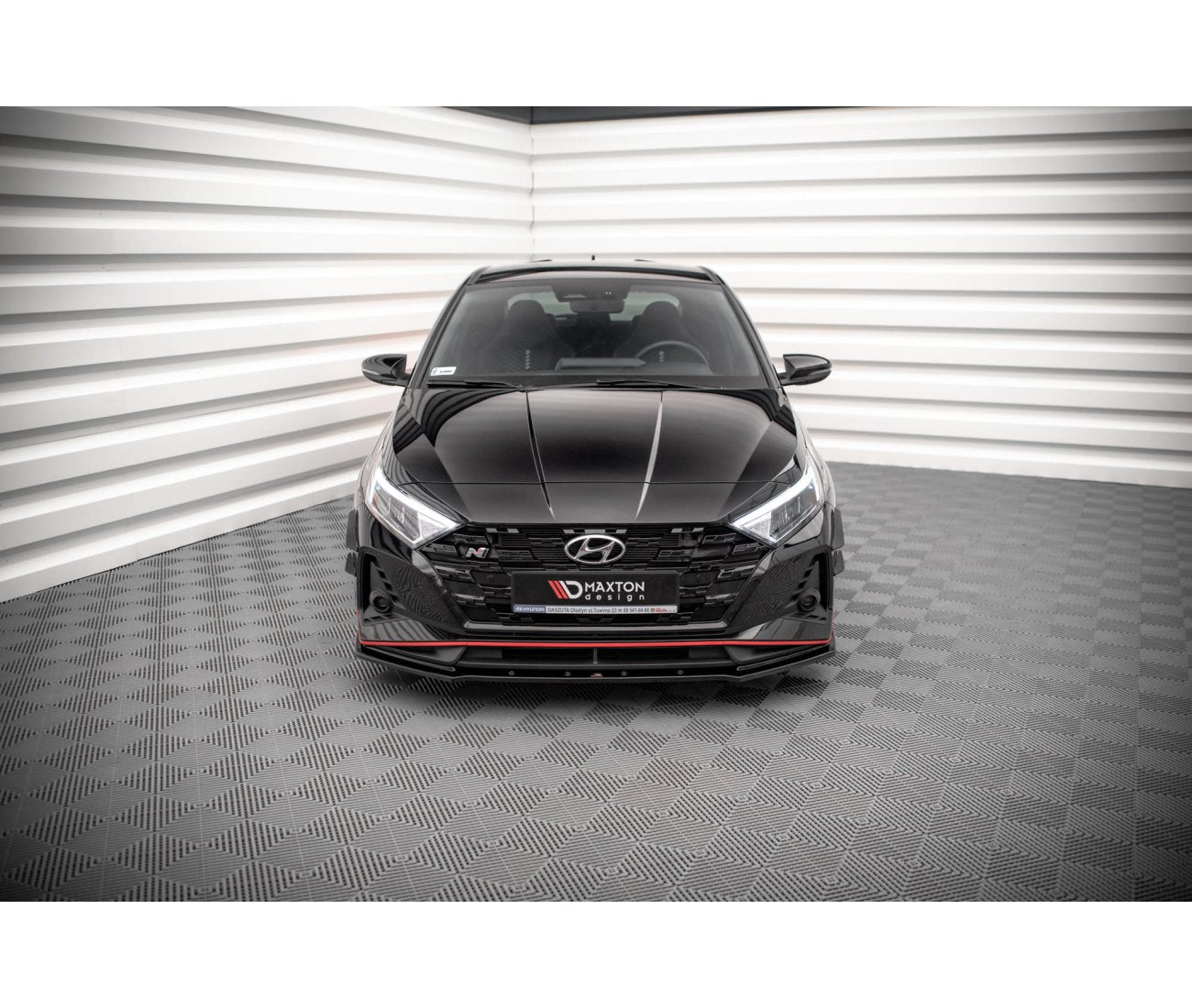 Cup Spoilerlippe V.1 für Hyundai I20N   Maxton Design