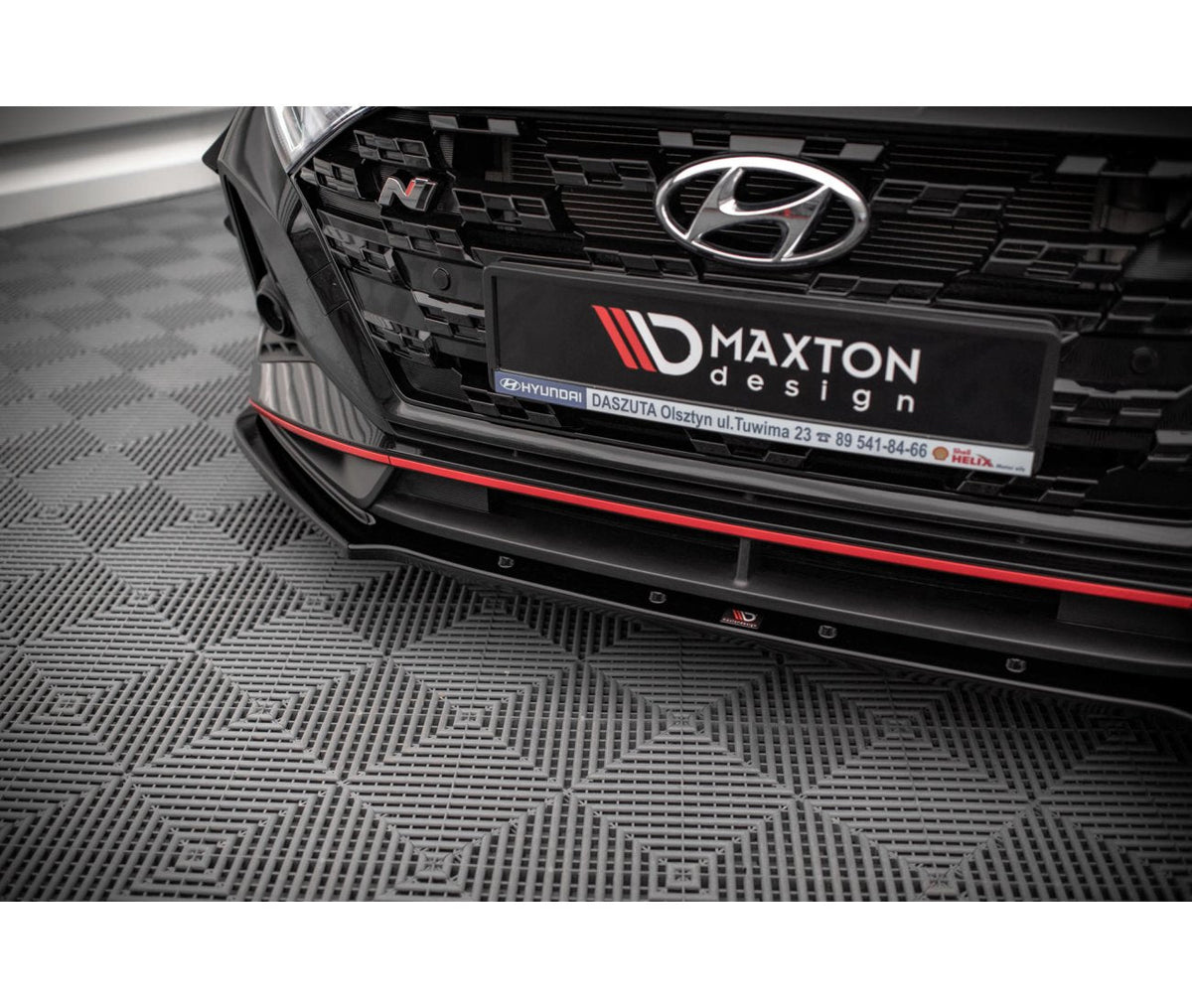 Cup Spoilerlippe V.1 für Hyundai I20N   Maxton Design