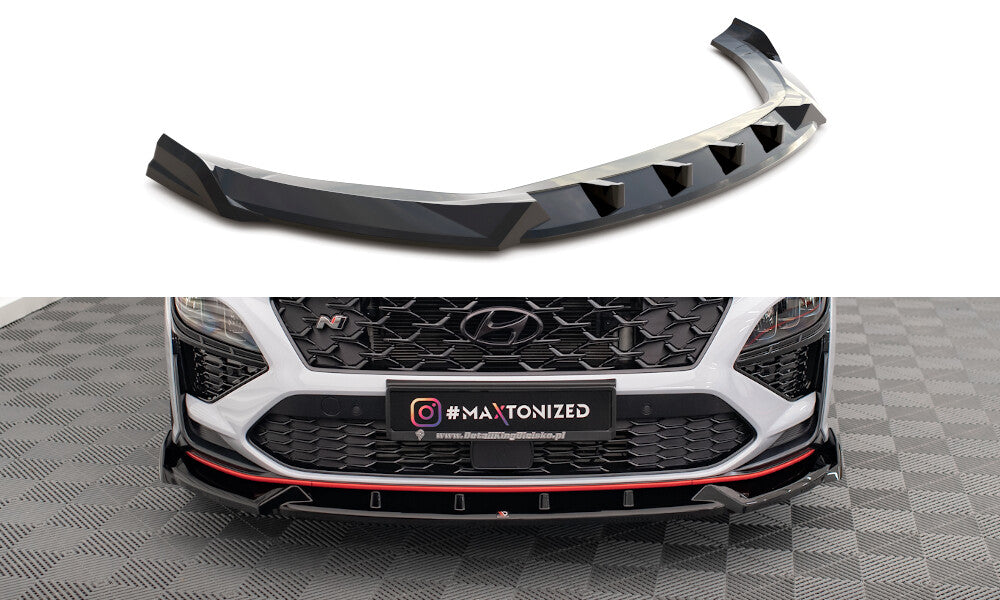 Frontlippe V.1 für Hyundai Kona N   Maxton Design