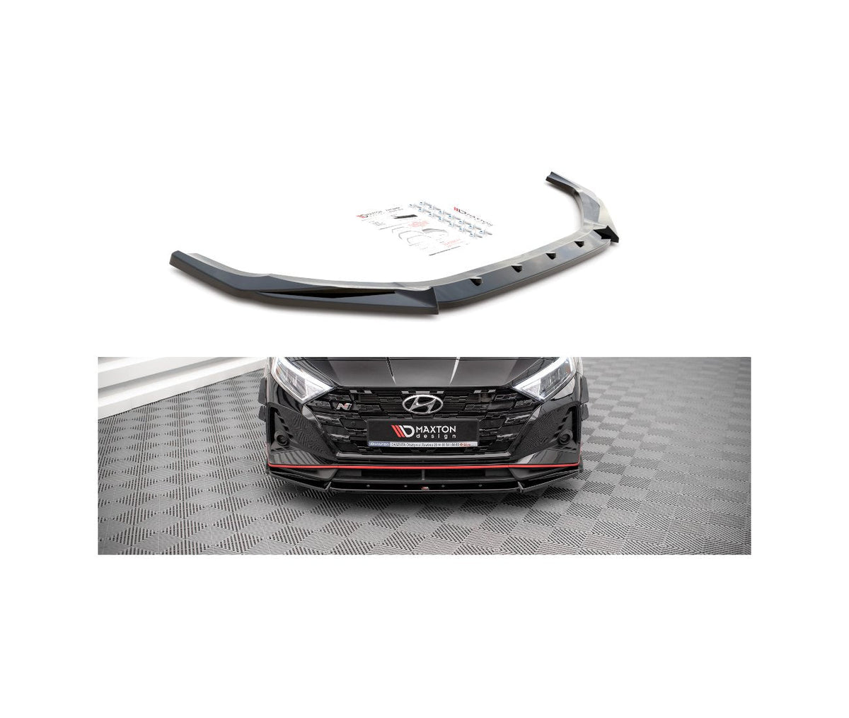 Cup Spoilerlippe V.2 für Hyundai I20N   Maxton Design