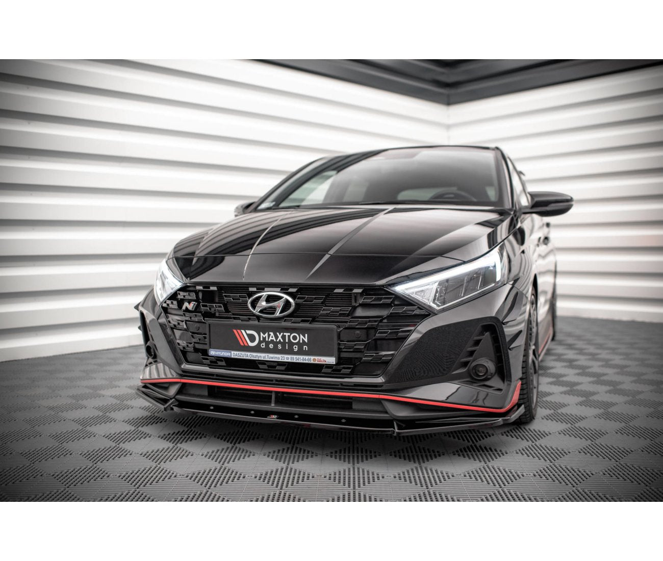 Cup Spoilerlippe V.2 für Hyundai I20N   Maxton Design