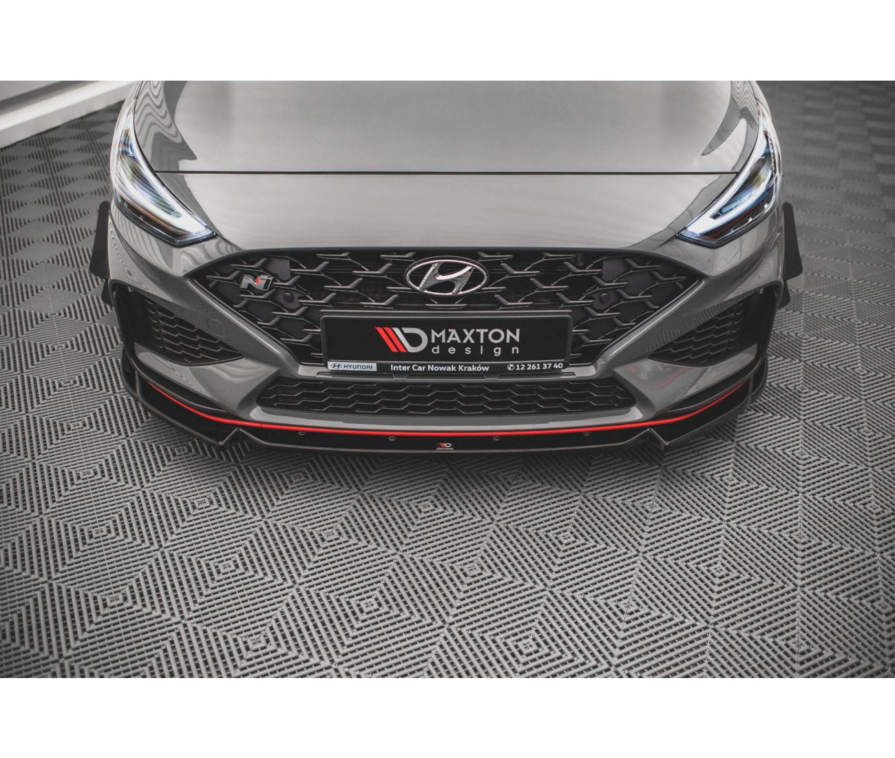 Frontlippe V.2 für Hyundai I30N + N-Line Facelift   Maxton Design