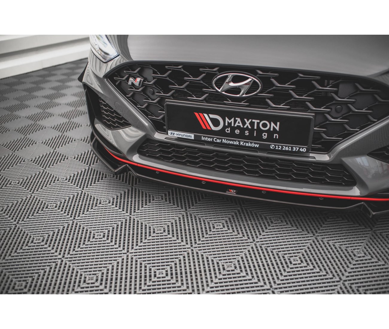 Frontlippe V.2 für Hyundai I30N + N-Line Facelift   Maxton Design