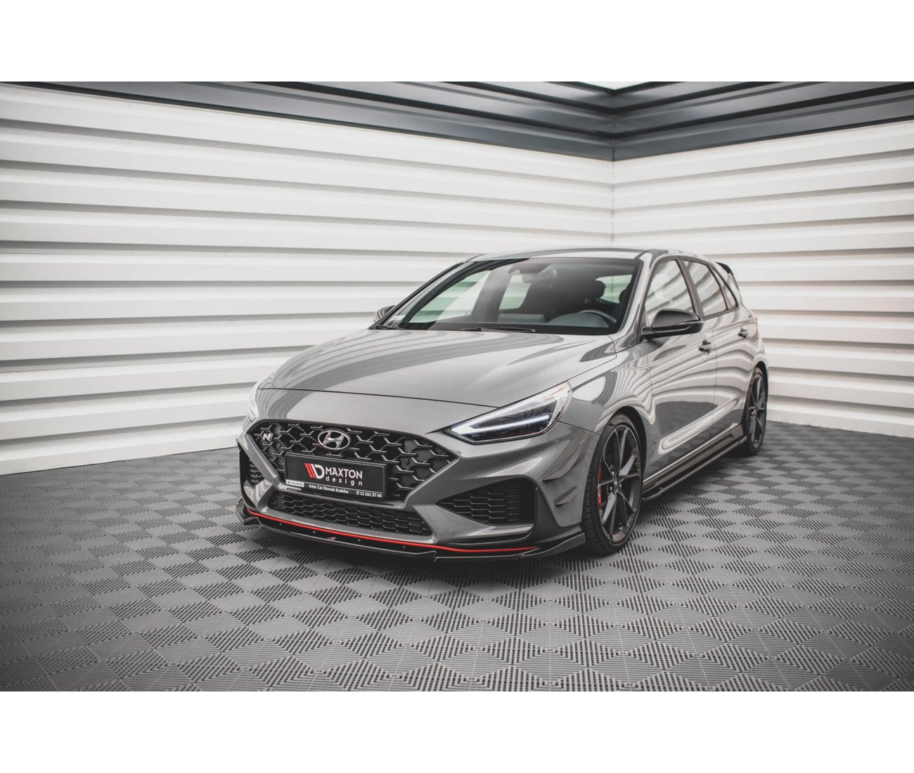 Frontlippe V.2 für Hyundai I30N + N-Line Facelift   Maxton Design