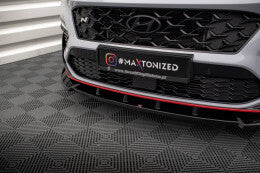 Frontlippe V.2 für Hyundai Kona N   Maxton Design