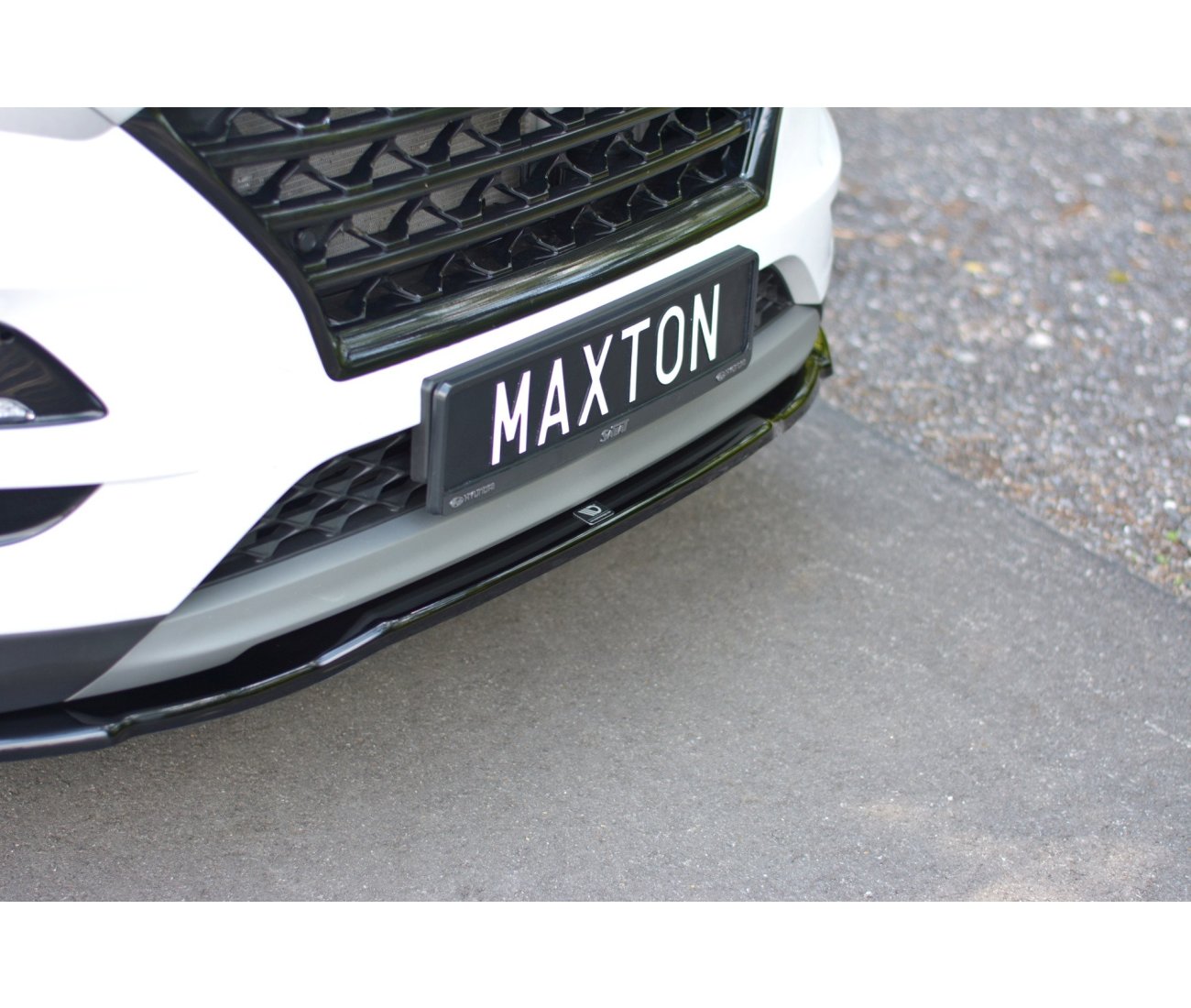 Cup Spoilerlippe Front Ansatz V.2 für Hyundai Tucson Facelift   Maxton Design