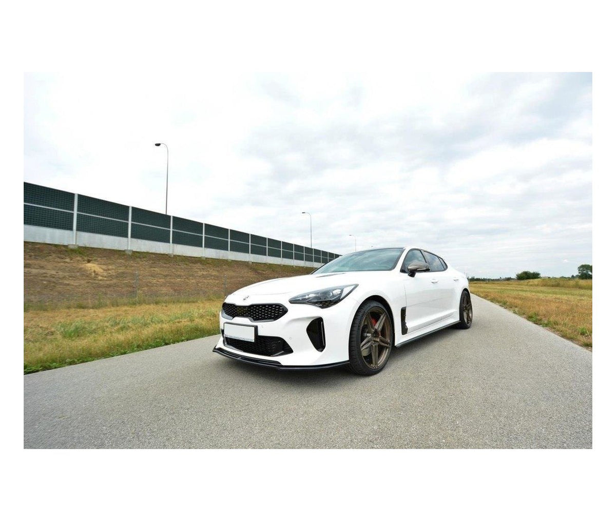 Cup Spoilerlippe Front Ansatz V.2 für Kia Stinger GT / GT-Line   Maxton Design
