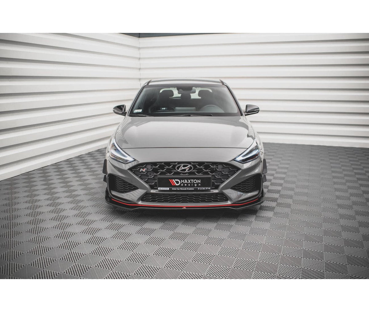 Frontlippe V.3 für Hyundai I30N + N-Line Facelift   Maxton Design
