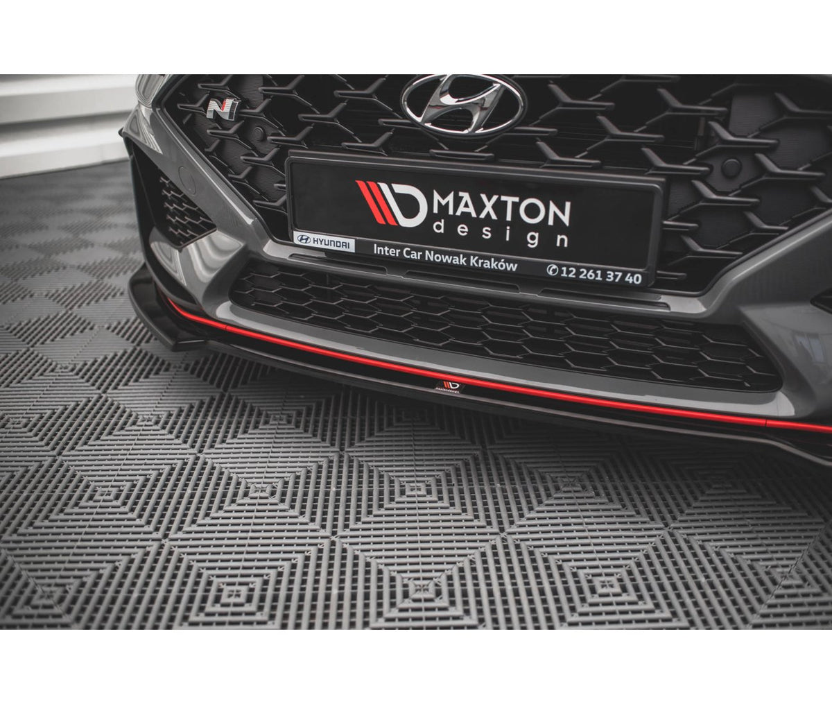 Frontlippe V.3 für Hyundai I30N + N-Line Facelift   Maxton Design