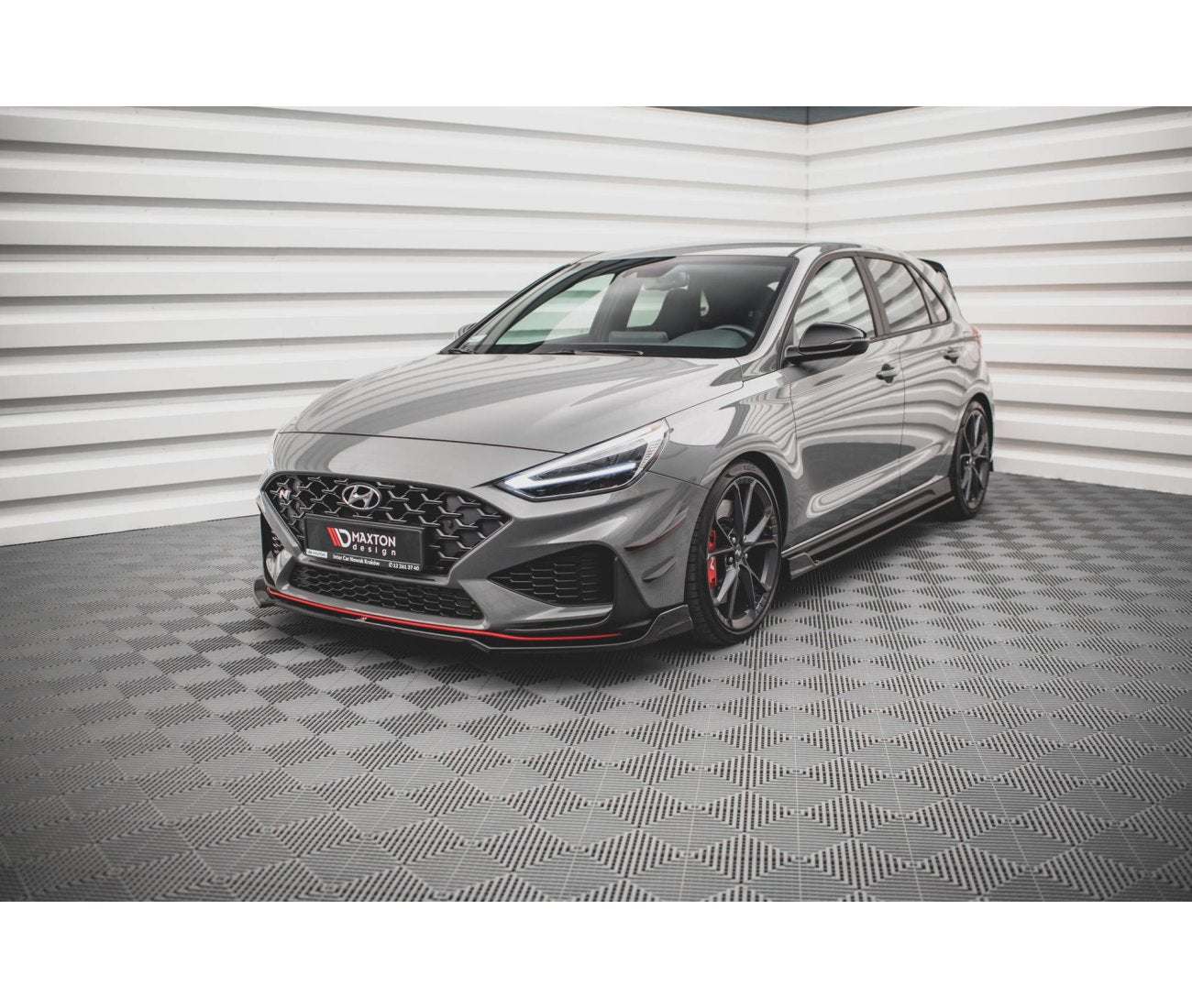 Frontlippe V.3 für Hyundai I30N + N-Line Facelift   Maxton Design