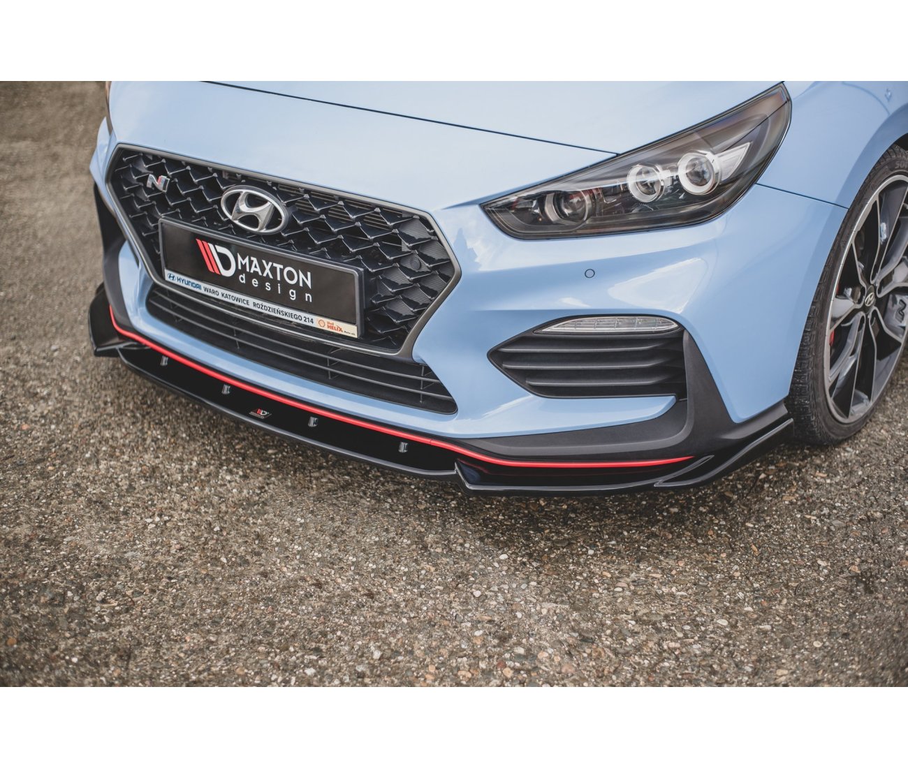 Frontlippe V.5 für Hyundai I30N   Maxton Design