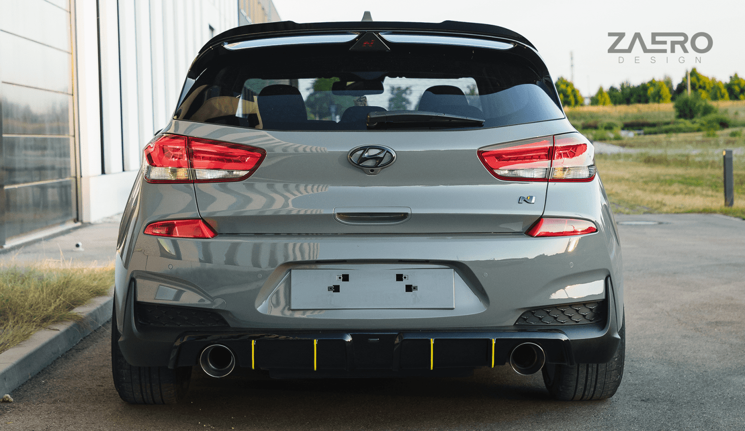 Zaero Design Heckspoiler V.1 für Hyundai I30N Hatchback   Zaero-Design