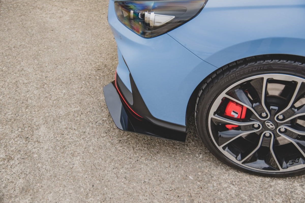 Front Stoßstangen Racing Flaps für Hyundai I30N   Maxton Design