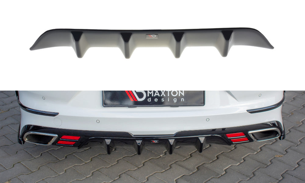Heck Ansatz Diffusor für Kia ProCeed GT Mk 3   Maxton Design