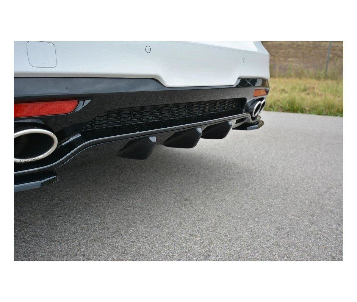 Heck Ansatz Diffusor für Kia Stinger Gt / GT-Line   Maxton Design