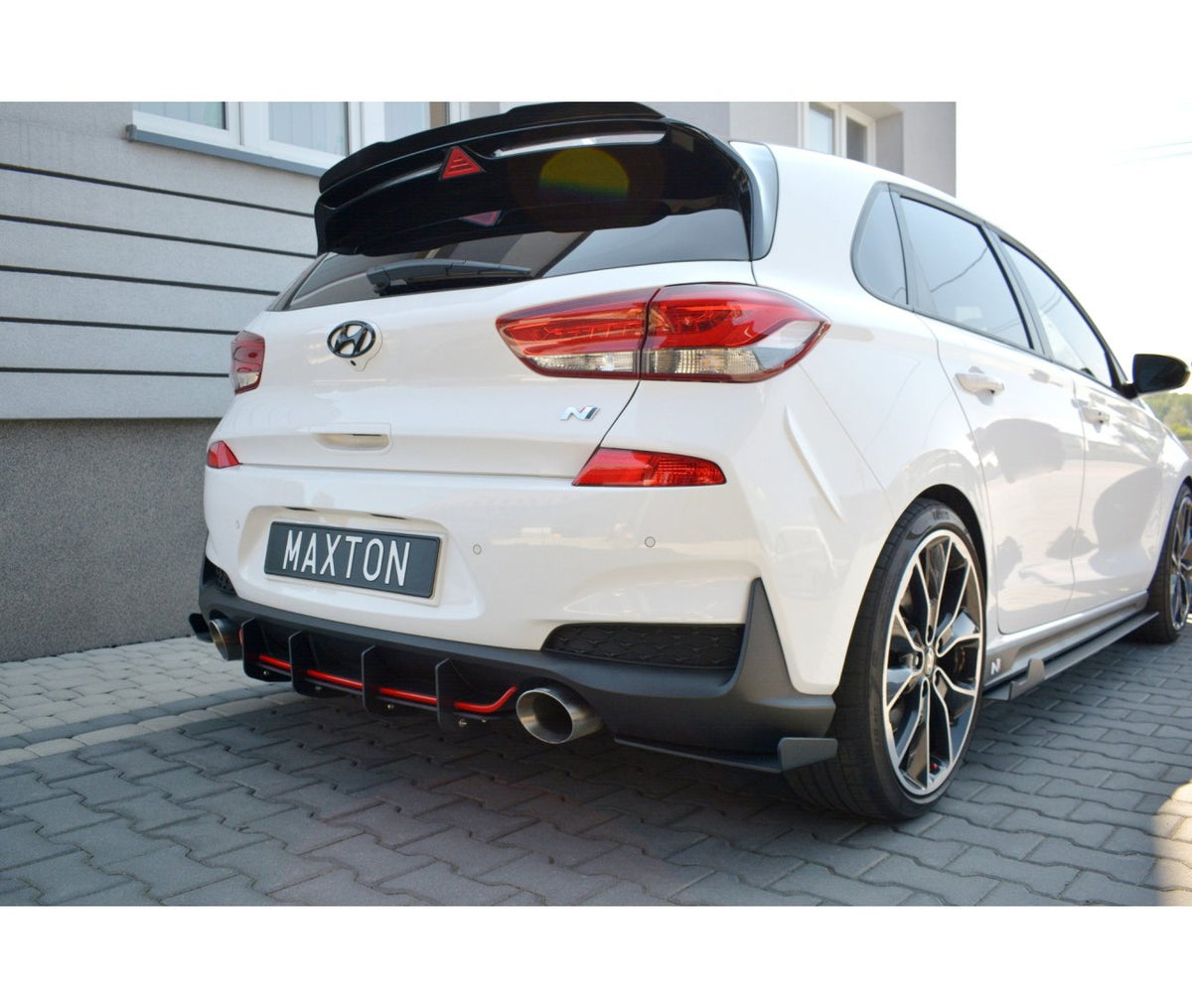 Heck Diffusor Heckschürze für Hyundai I30N Hatchback   Maxton Design