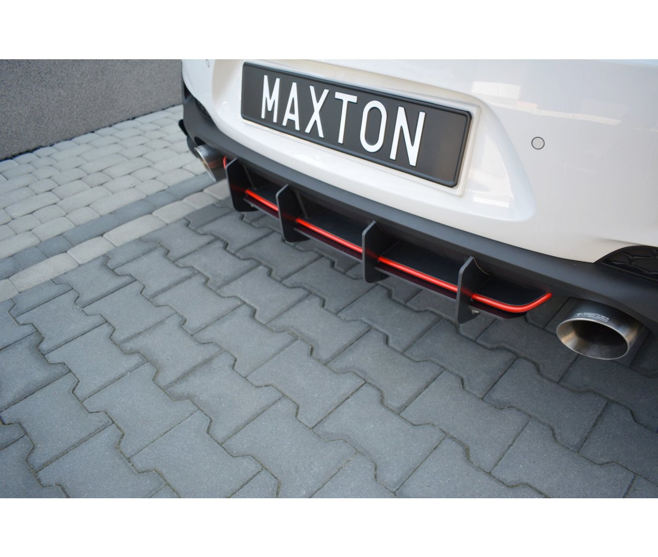 Heck Diffusor Heckschürze für Hyundai I30N Hatchback   Maxton Design