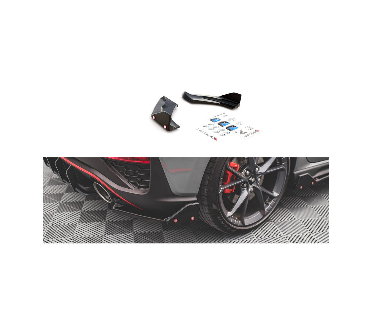 Heck Flaps V.1 für Hyundai I30N Hatchback Facelift   Maxton Design