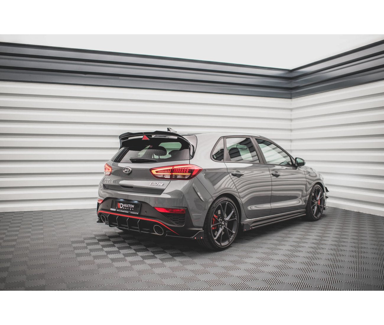 Heck Flaps V.1 für Hyundai I30N Hatchback Facelift   Maxton Design