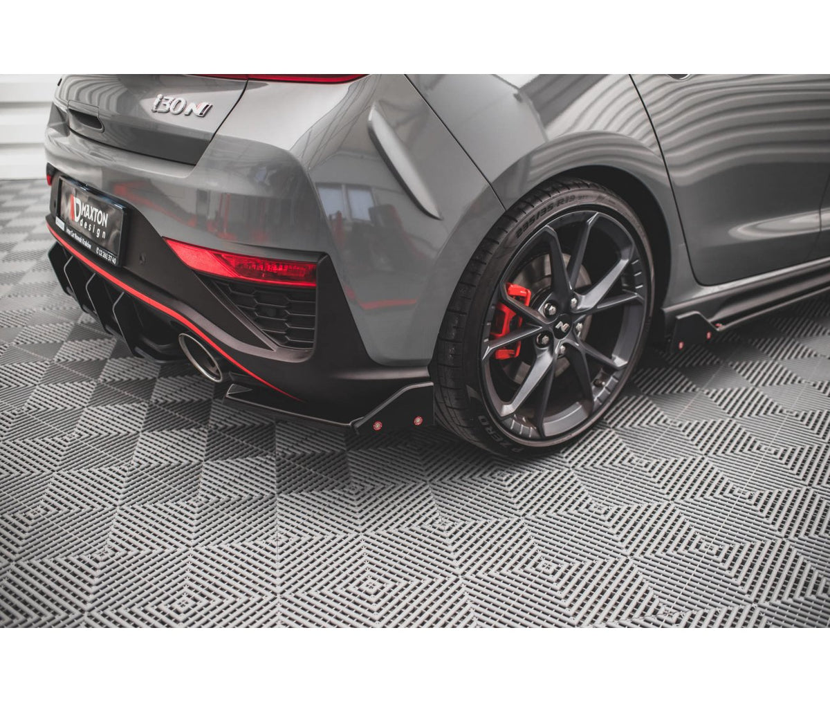 Heck Flaps V.1 für Hyundai I30N Hatchback Facelift   Maxton Design