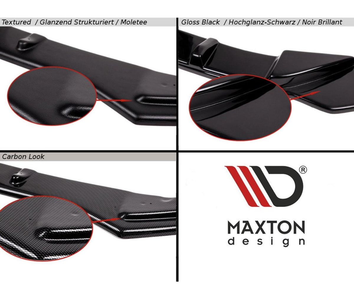Heck Flaps V.1 für Hyundai I30N Hatchback Facelift   Maxton Design