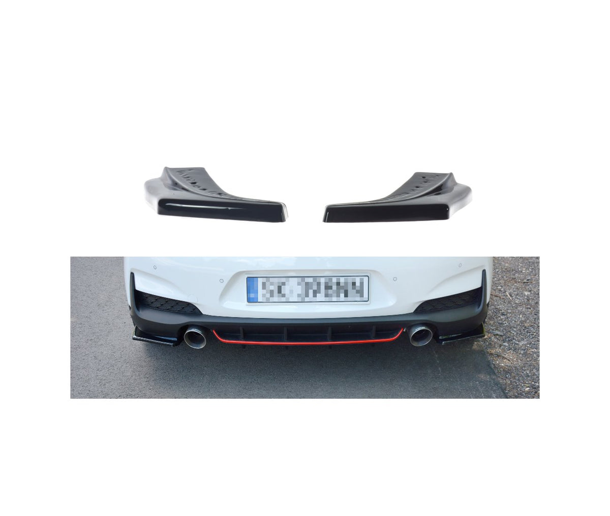 Heck Flaps für Hyundai I30N Hatchback   Maxton Design