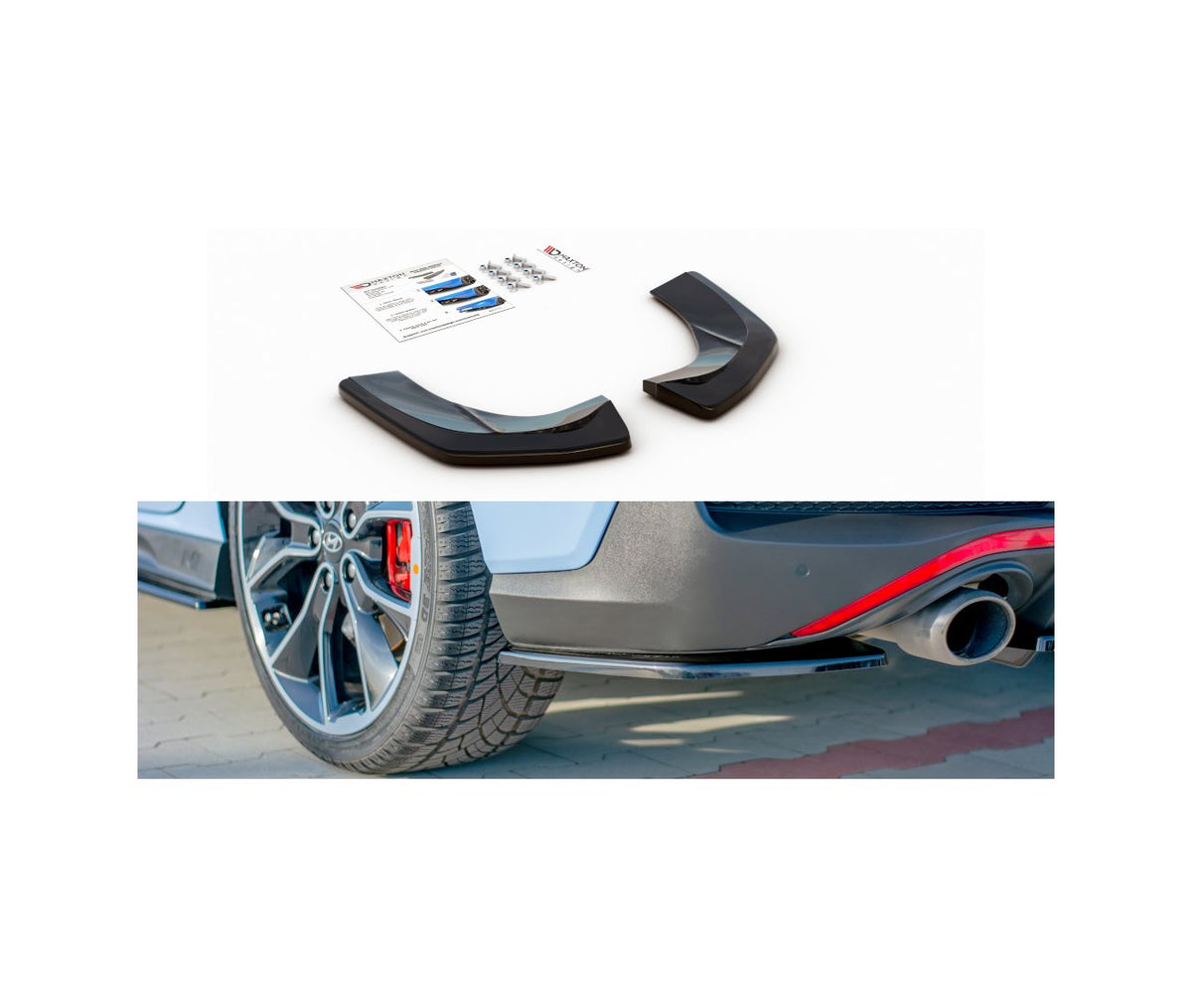 Heck Flaps für Hyundai I30N Fastback   Maxton Design