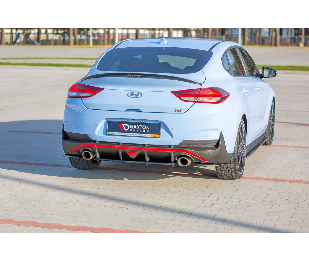 Heck Flaps für Hyundai I30N Fastback   Maxton Design