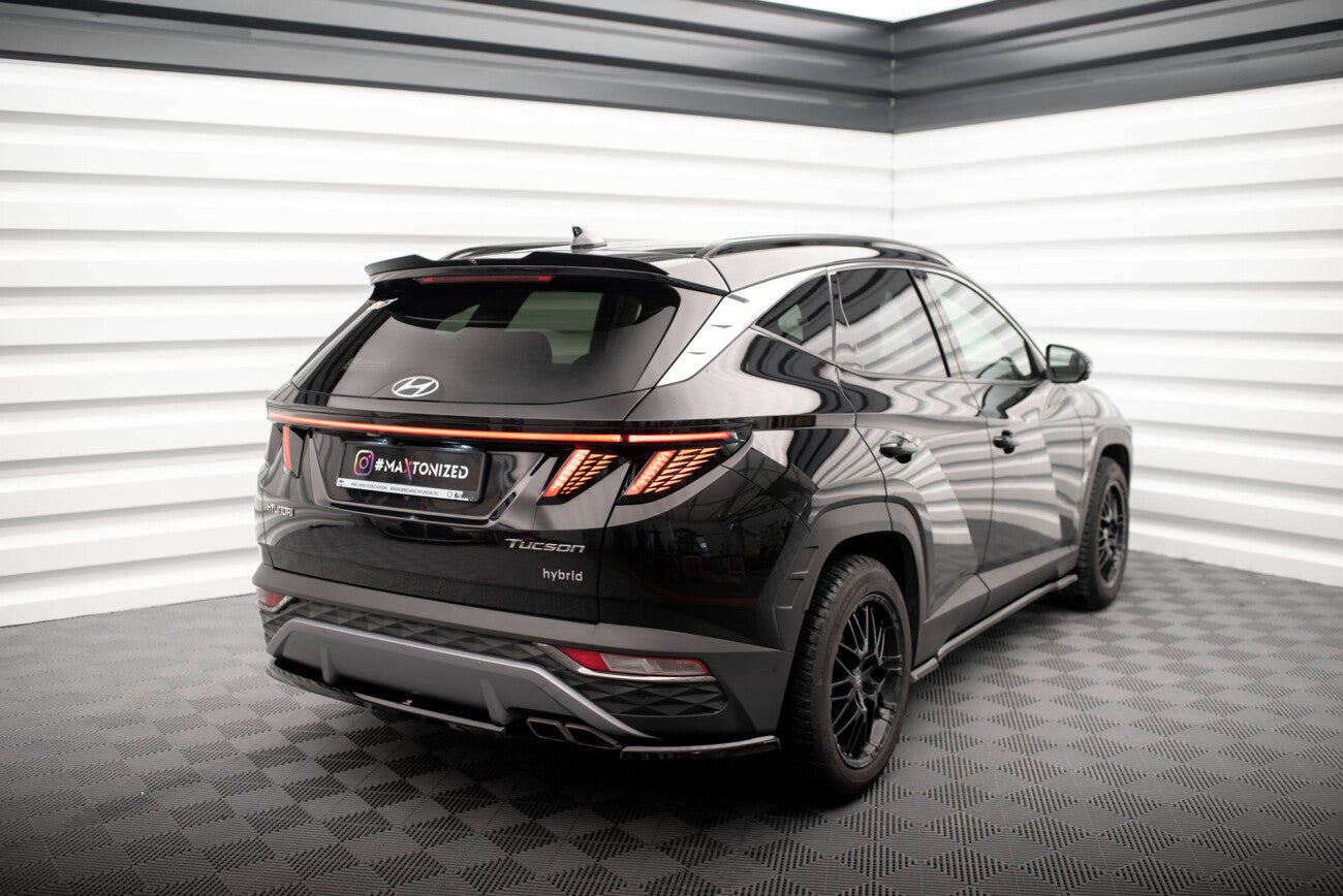 Heck Ansatz Flaps Diffusor für Hyundai Tucson NX4   Maxton Design