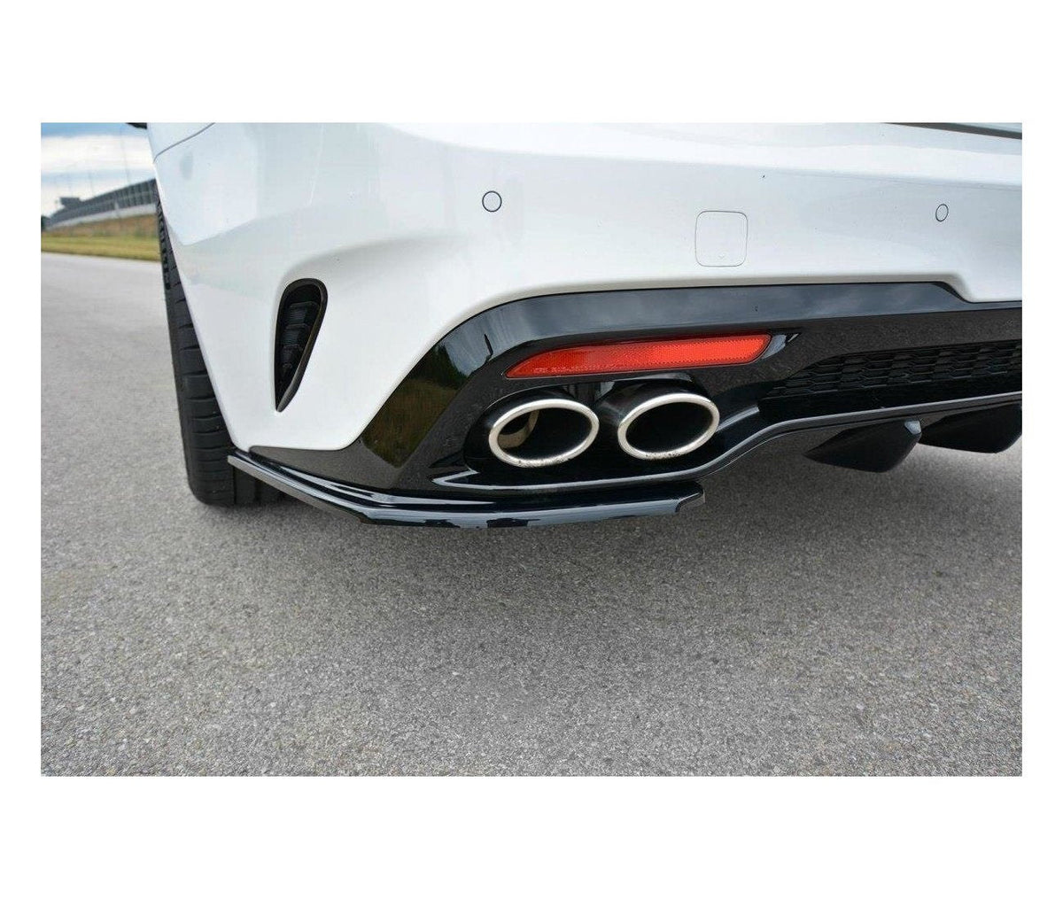 Heck Ansatz Flaps Diffusor für Kia Kia Stinger Gt / GT-Line   Maxton Design