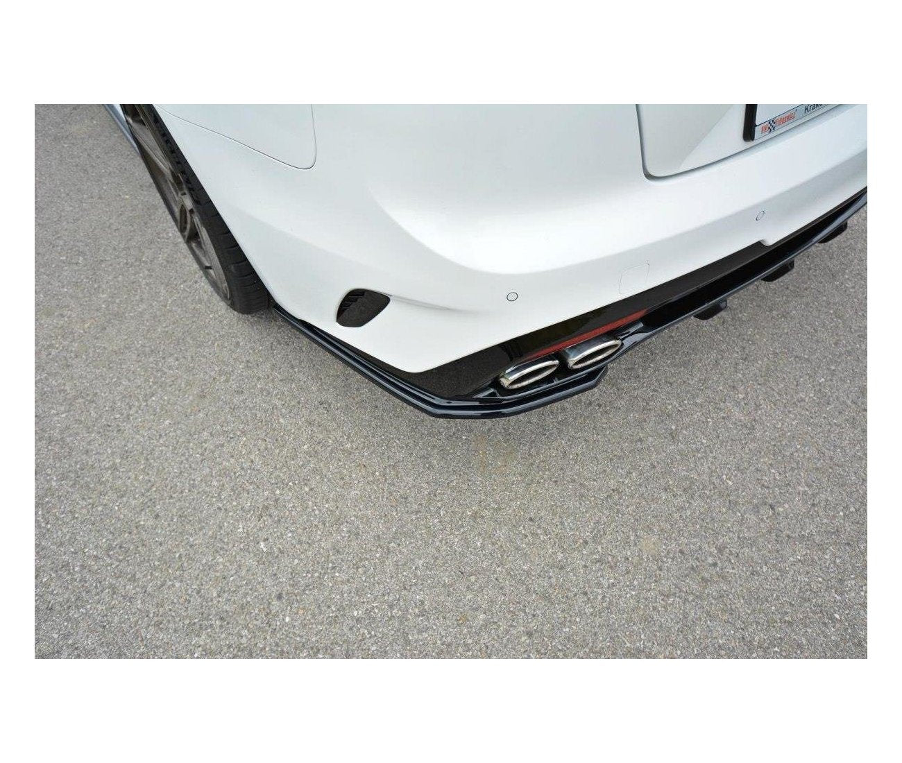 Heck Ansatz Flaps Diffusor für Kia Kia Stinger Gt / GT-Line   Maxton Design