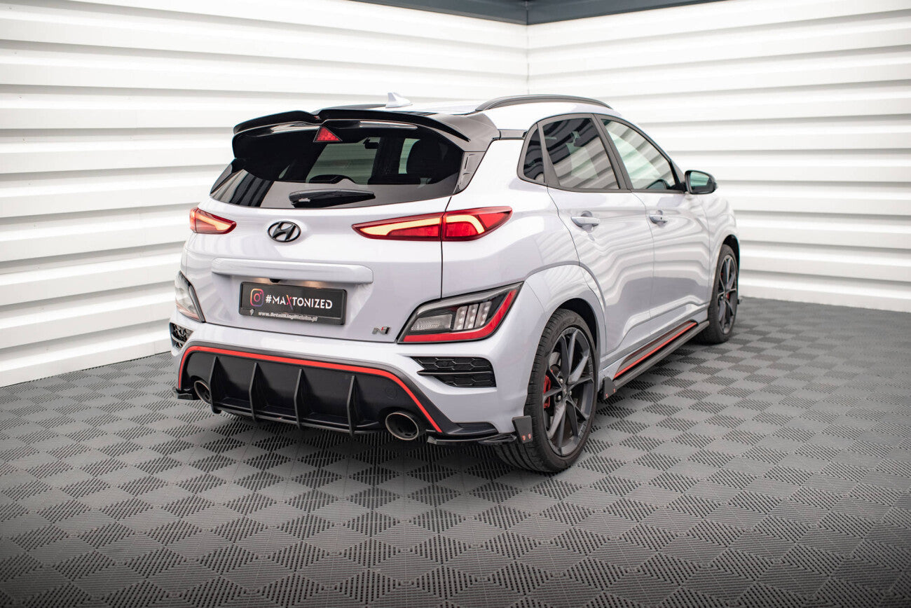 Heck Flaps V.1 + Flaps für Hyundai Kona N   Maxton Design