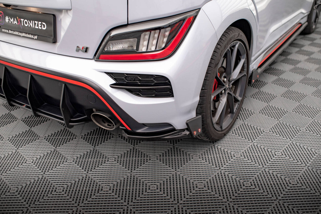 Heck Flaps V.1 + Flaps für Hyundai Kona N   Maxton Design