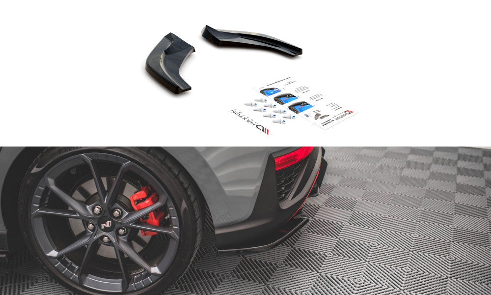 Heck Flaps V.2 für Hyundai I30N Hatchback Facelift   Maxton Design