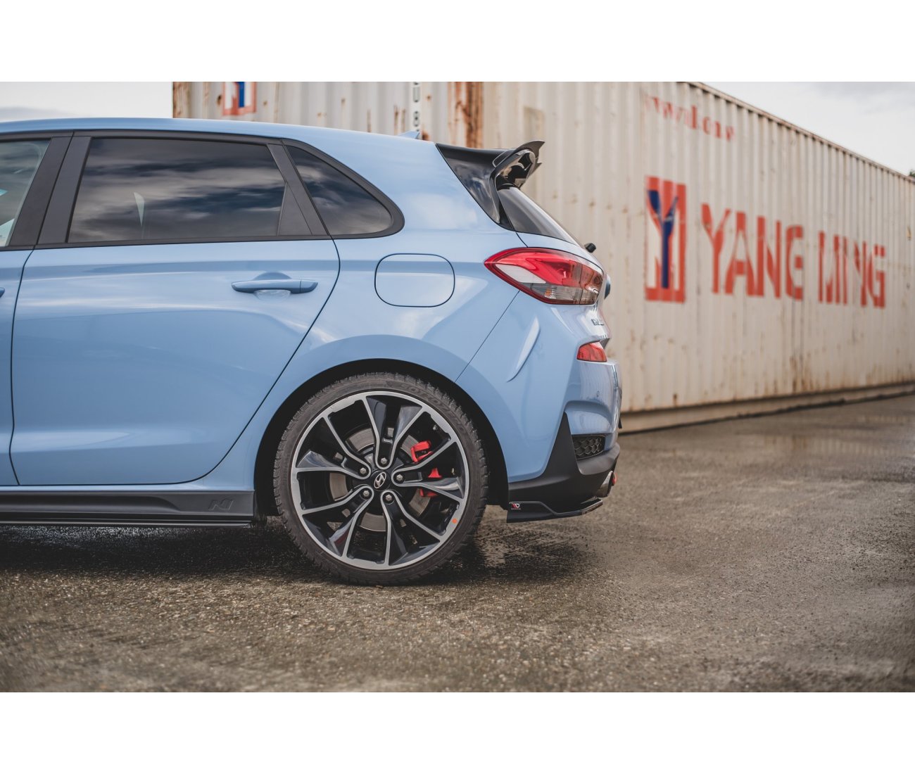 Heck Flaps V.3 für Hyundai I30N Hatchback   Maxton Design