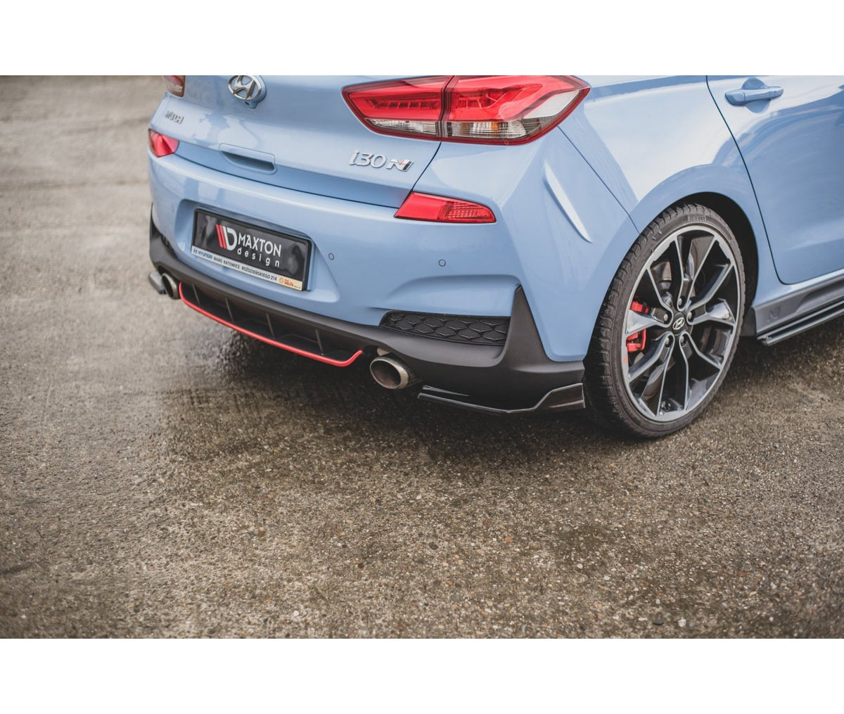 Heck Flaps V.3 für Hyundai I30N Hatchback   Maxton Design