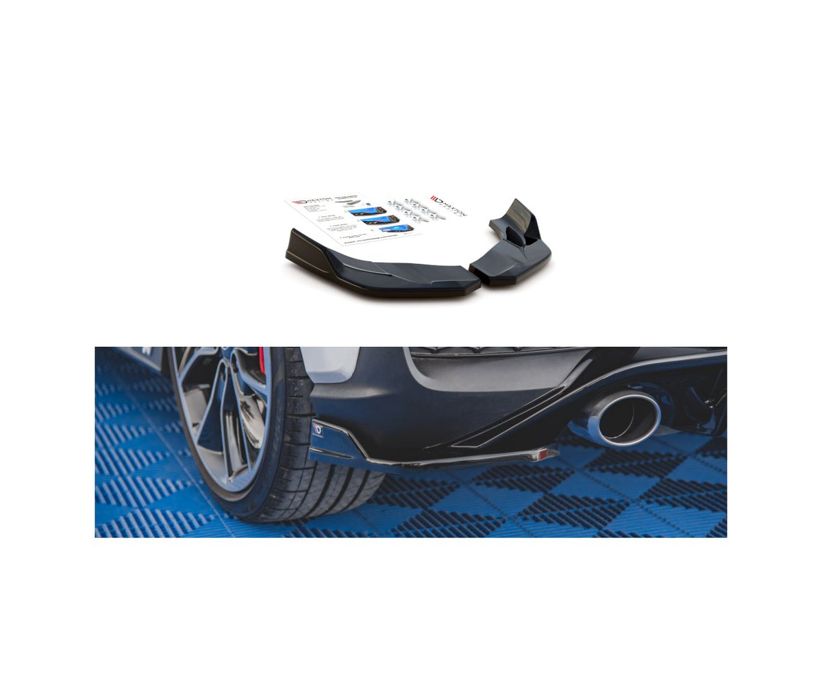 Heck Flaps V.4 für Hyundai I30N Hatchback   Maxton Design