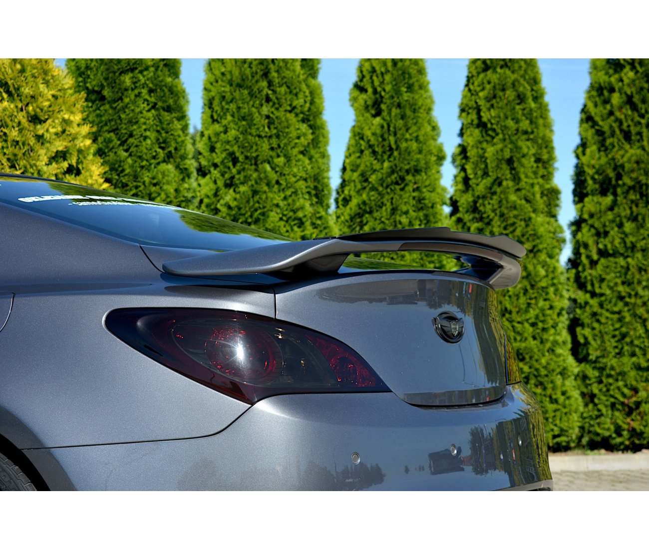 Heck Spoiler Aufsatz Abrisskante für Hyundai Genesis Coupe   Maxton Design