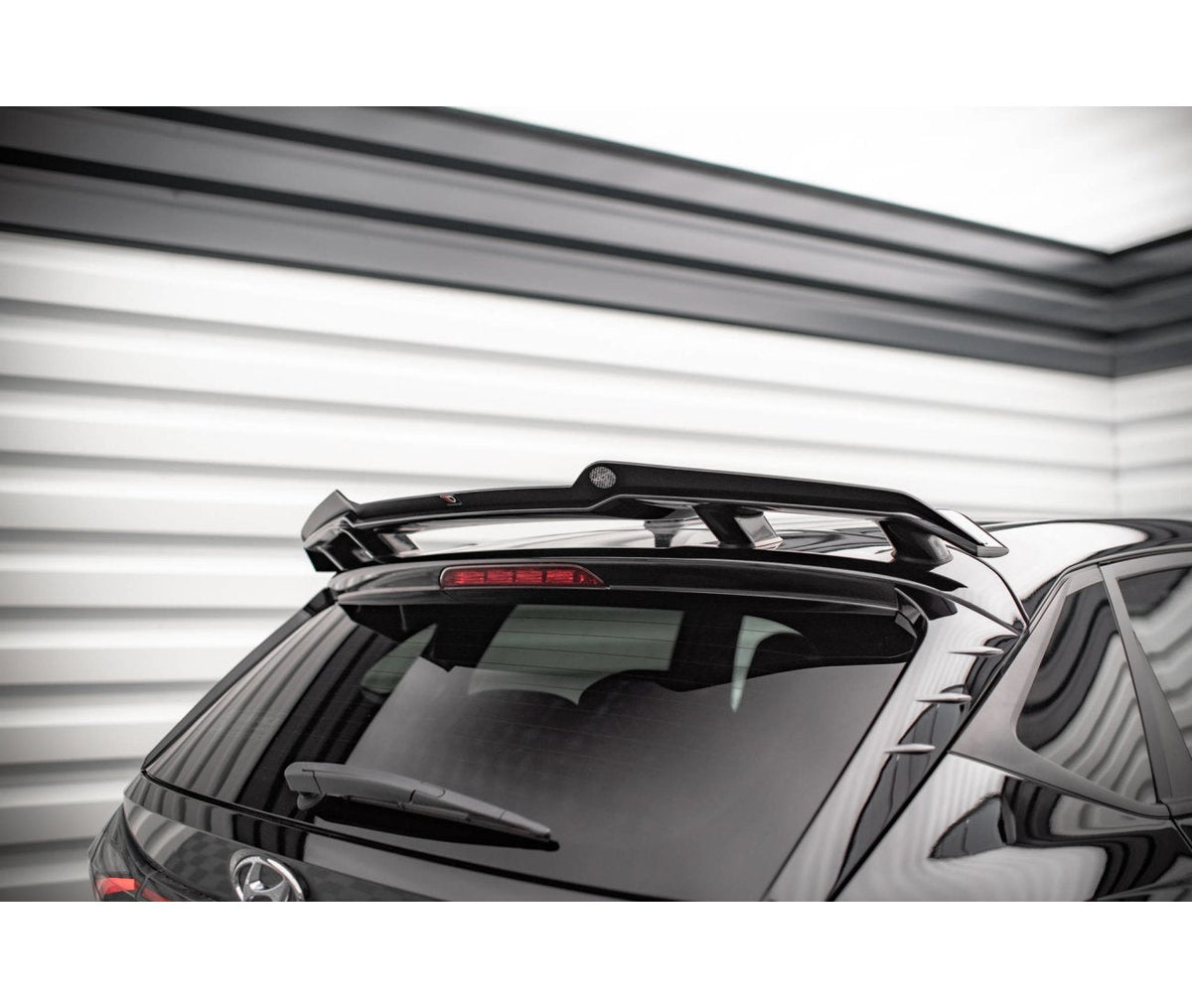 Heck Spoiler Aufsatz Abrisskante  für Hyundai I20N   Maxton Design