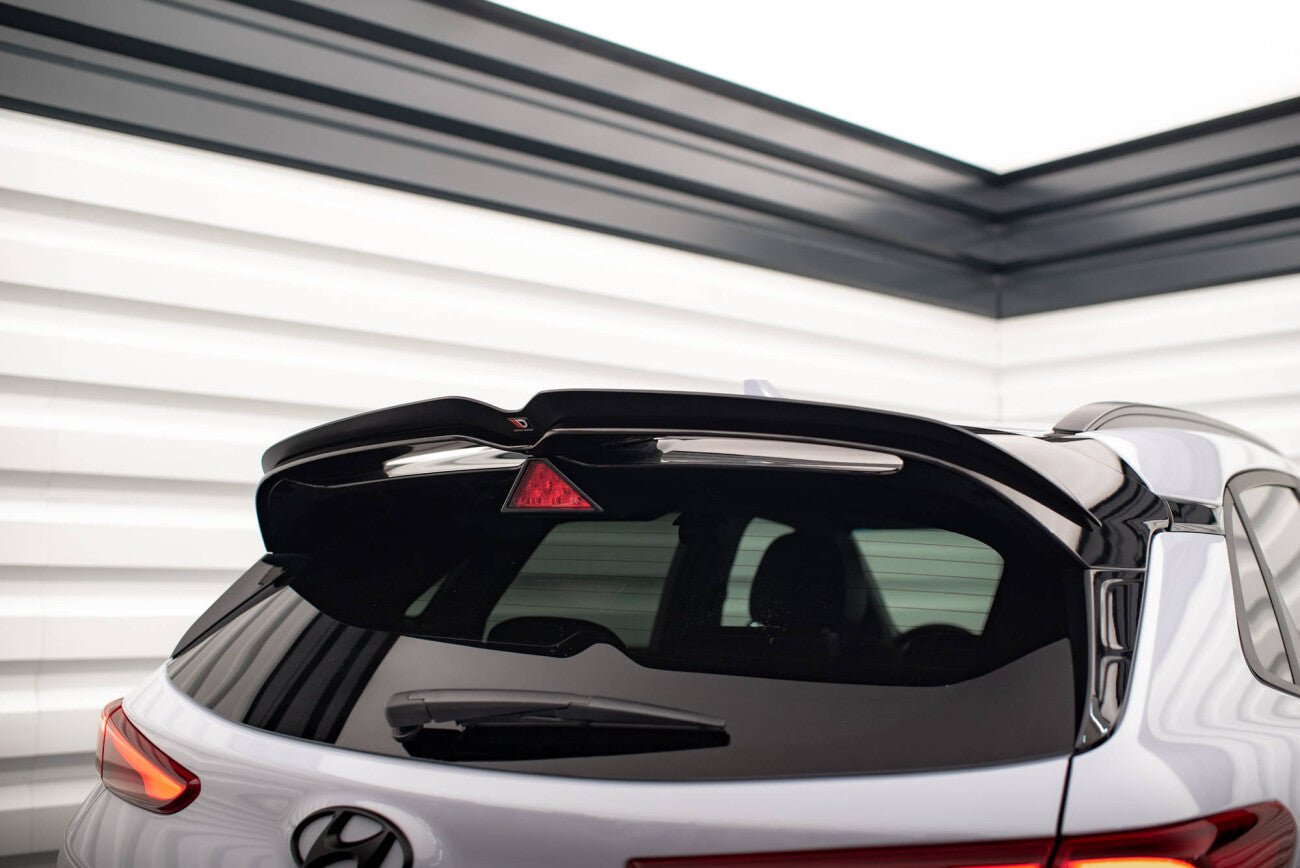 Heck Spoiler Aufsatz Abrisskante für Hyundai Kona N   Maxton Design