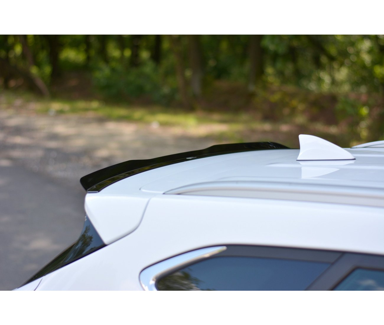 Heck Spoiler Aufsatz Abrisskante für Hyundai Tucson Facelift   Maxton Design
