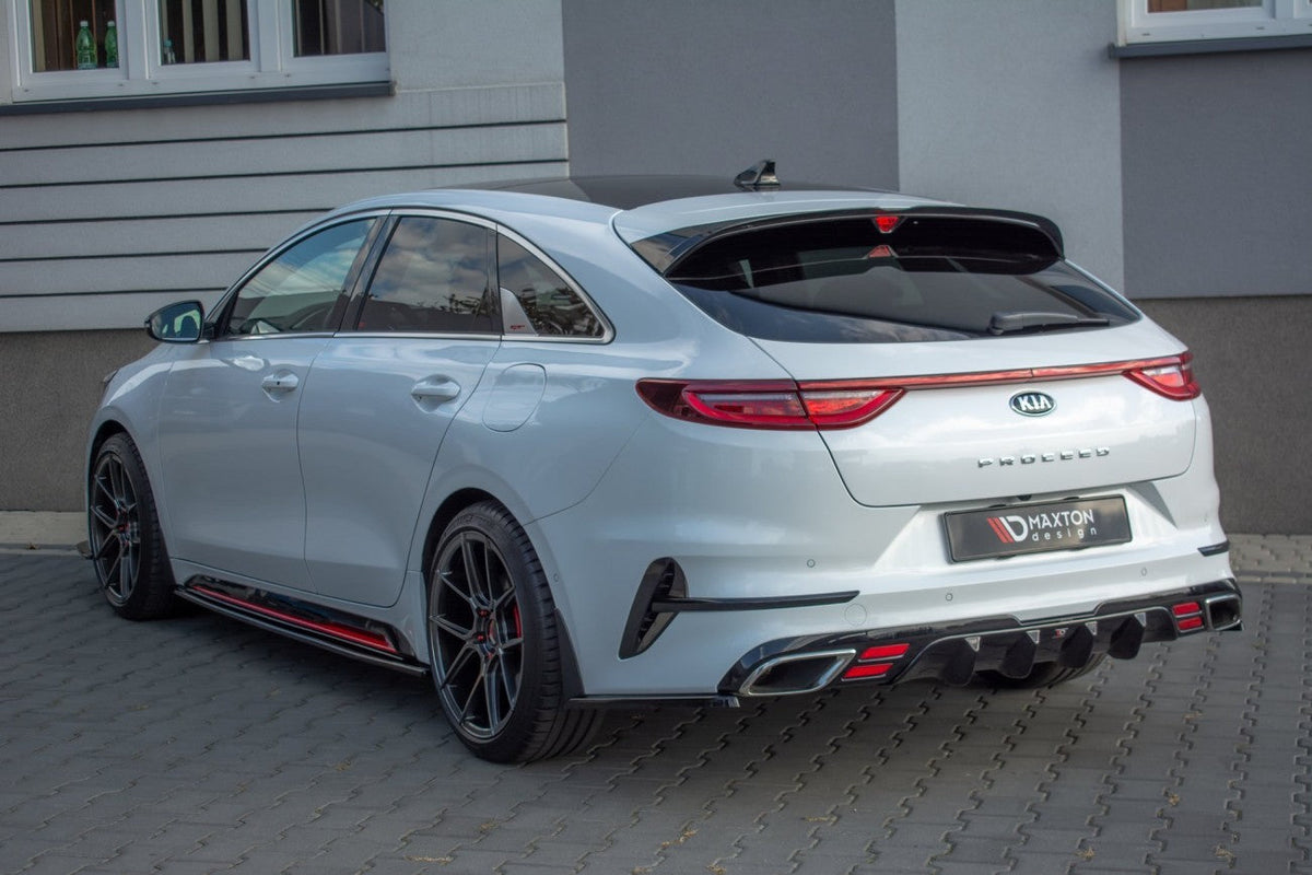 Heck Spoiler Aufsatz Abrisskante für Kia ProCeed GT Mk 3   Maxton Design